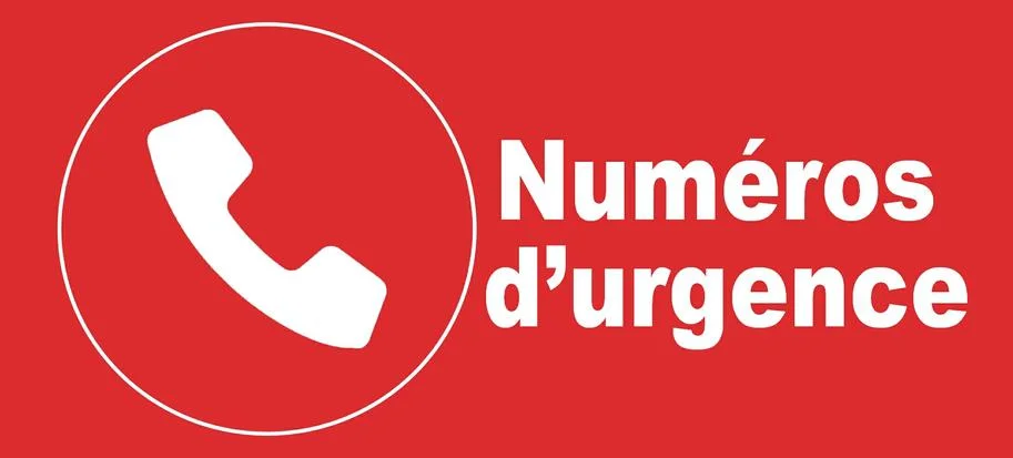 Numéro d'urgence à Quimper